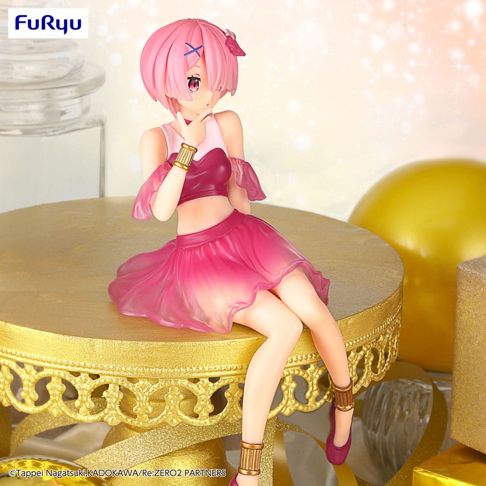 Re:Zero Starting Life in Another World Noodle Stopper PVC Statue Ram Twinkle Party 14 cm - AniMuchuu