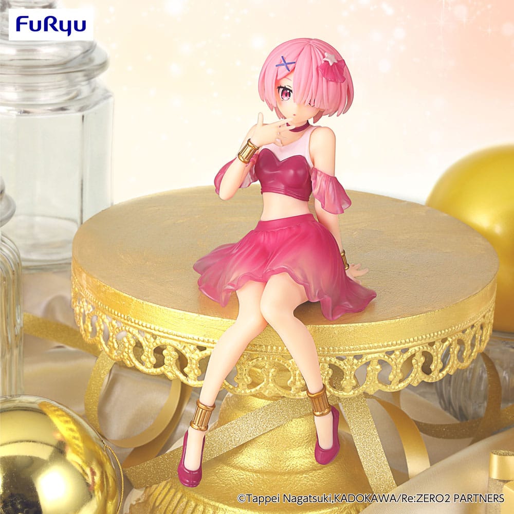 Re:Zero Starting Life in Another World Noodle Stopper PVC Statue Ram Twinkle Party 14 cm - AniMuchuu