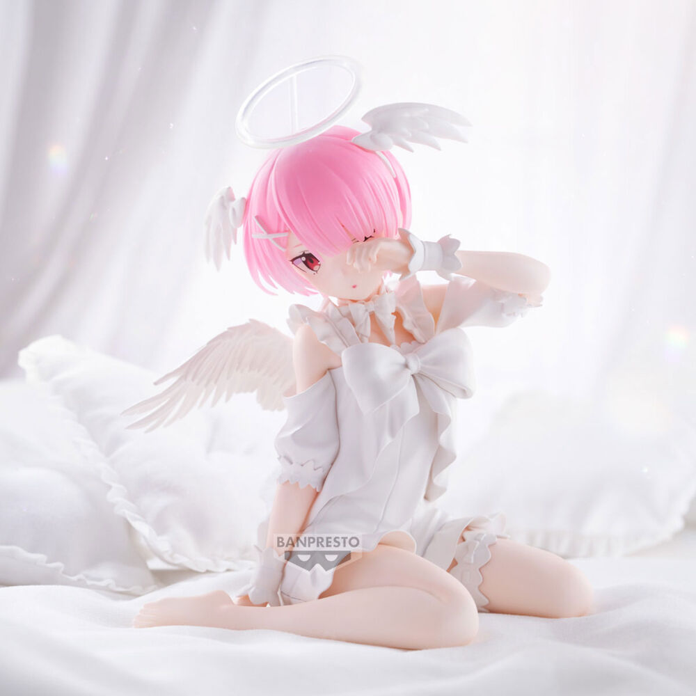 Re:Zero Relax Time PVC Figure Ram Sweet Angel 13 cm - AniMuchuu