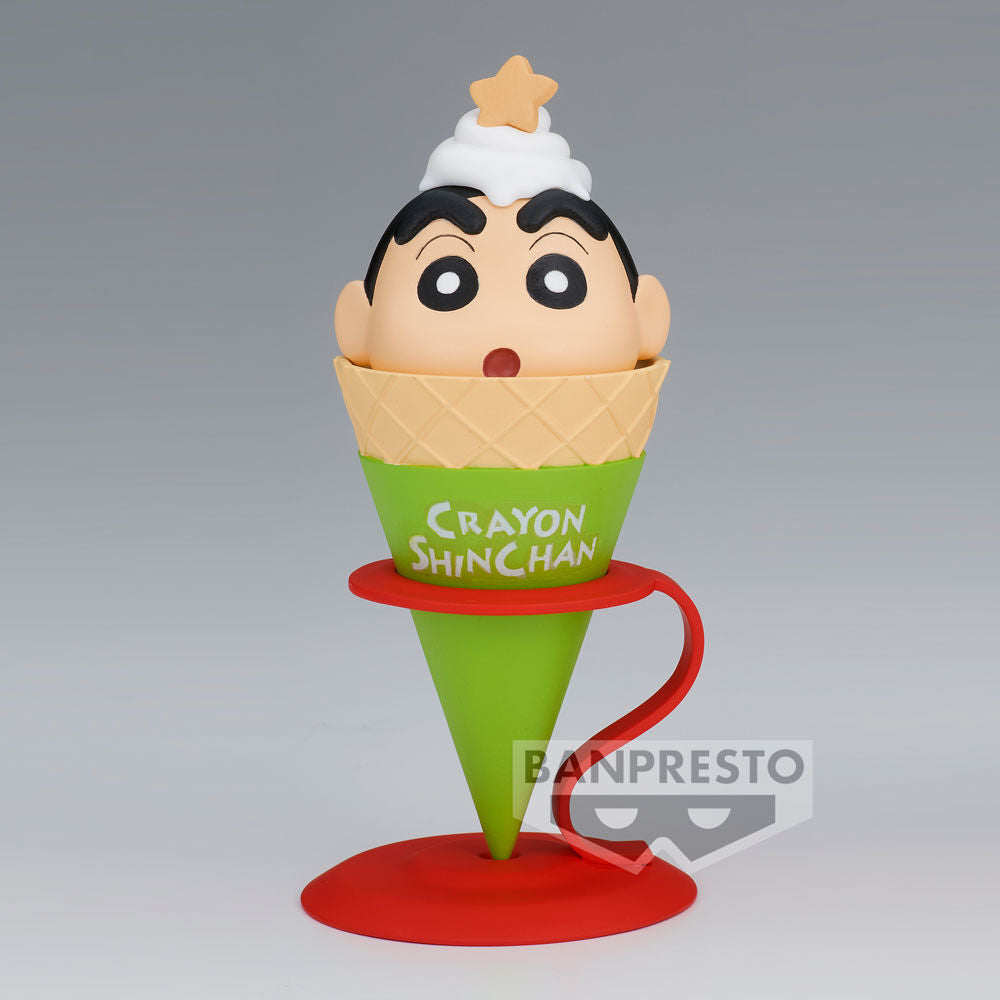 Crayon Shin Chan Ice Cream Collection PVC Figure Shinnosuke 12 cm - AniMuchuu