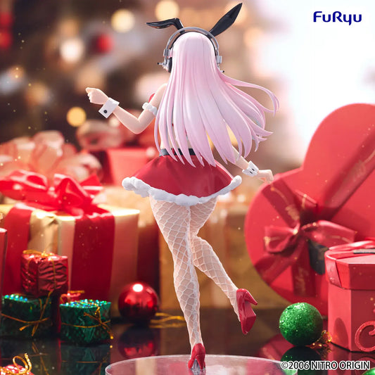 Super Sonico Santa BiCute Bunnies PVC Figure 30 cm - AniMuchuu