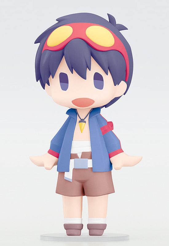 Tengen Toppa Gurren Lagann HELLO! GOOD SMILE Action Figure Simon 10 cm - AniMuchuu