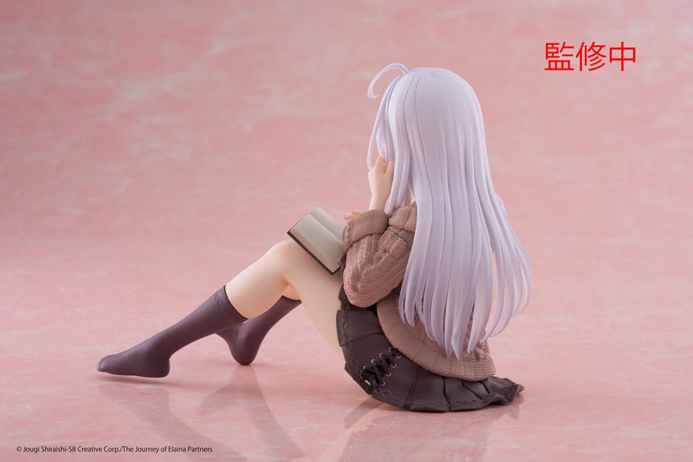 The Journey of Elaina PVC Statue Desktop Cute Figure Elaina Casual 13 cm - AniMuchuu