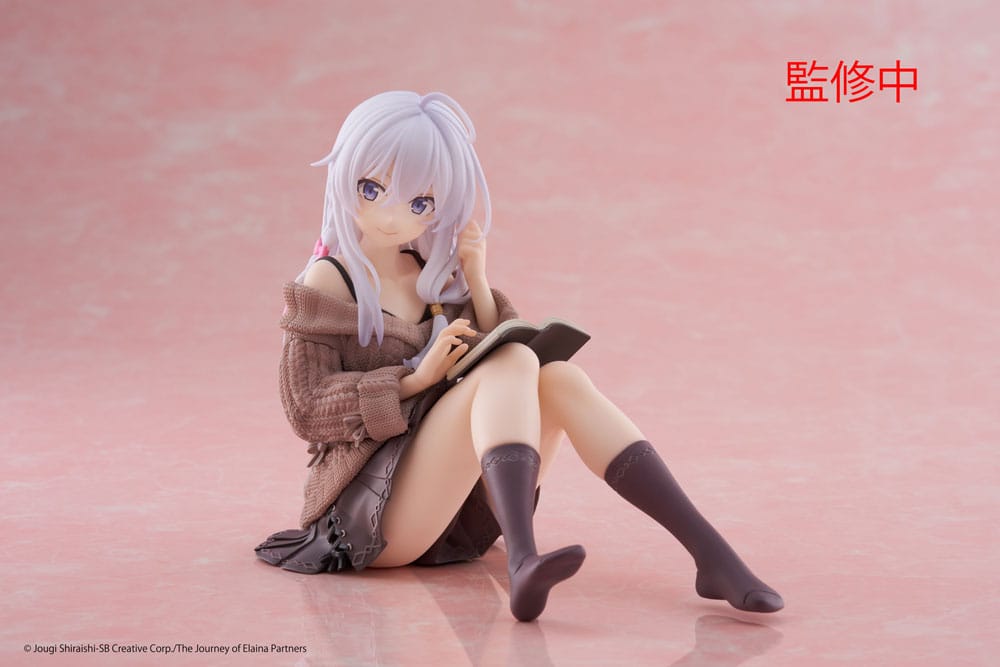The Journey of Elaina PVC Statue Desktop Cute Figure Elaina Casual 13 cm - AniMuchuu