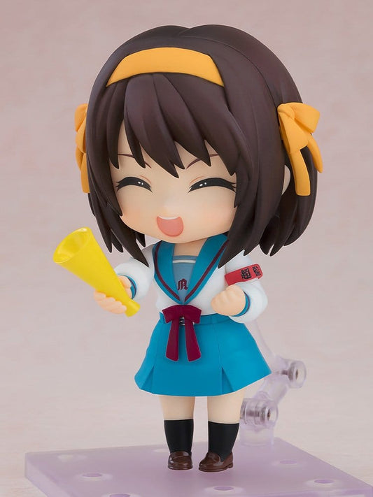 The Melancholy of Haruhi Suzumiya Nendoroid Action Figure Haruhi Suzumiya 2.0 10 cm - AniMuchuu