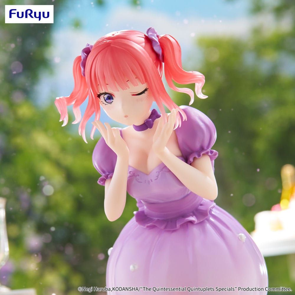 The Quintessential Quintuplets Trio-Try-iT PVC Statue Nino: Pastel Dress 20 cm - AniMuchuu