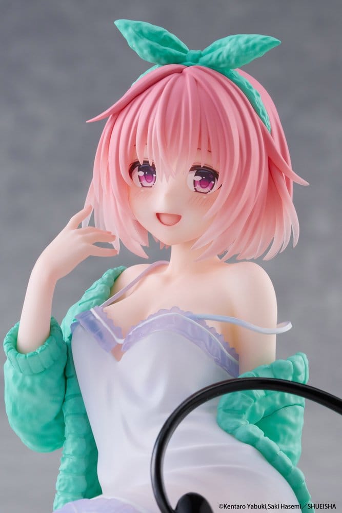 To Love-Ru Darkness Desktop Cute PVC Statue Momo Room Wear Ver. 13 cm - AniMuchuu