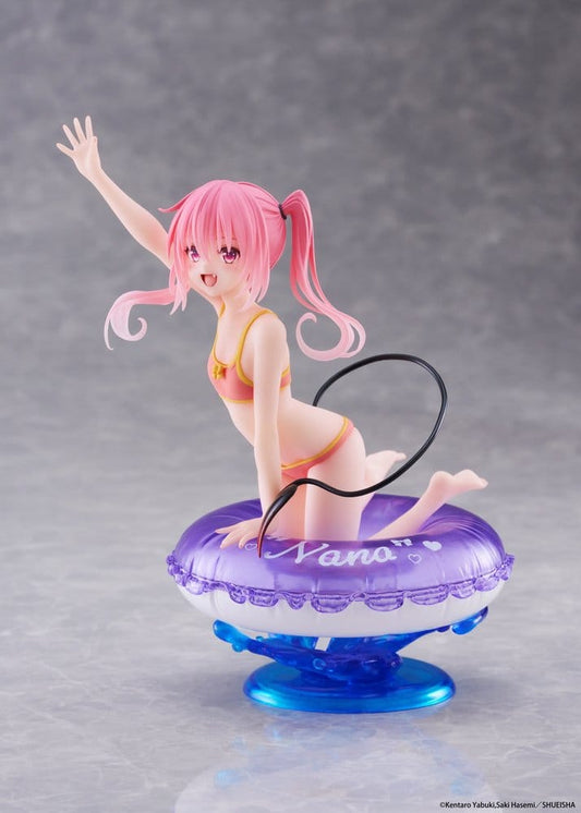 To Love-Ru Aqua Float Girls PVC Figure Nana Deviluke 10 cm - AniMuchuu
