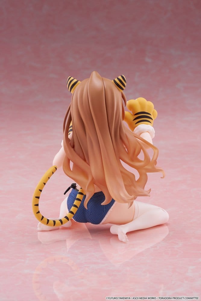 Toradora! Desktop Cute PVC Figure Taiga Aisaka: Tiger Costume Ver. 13 cm - AniMuchuu