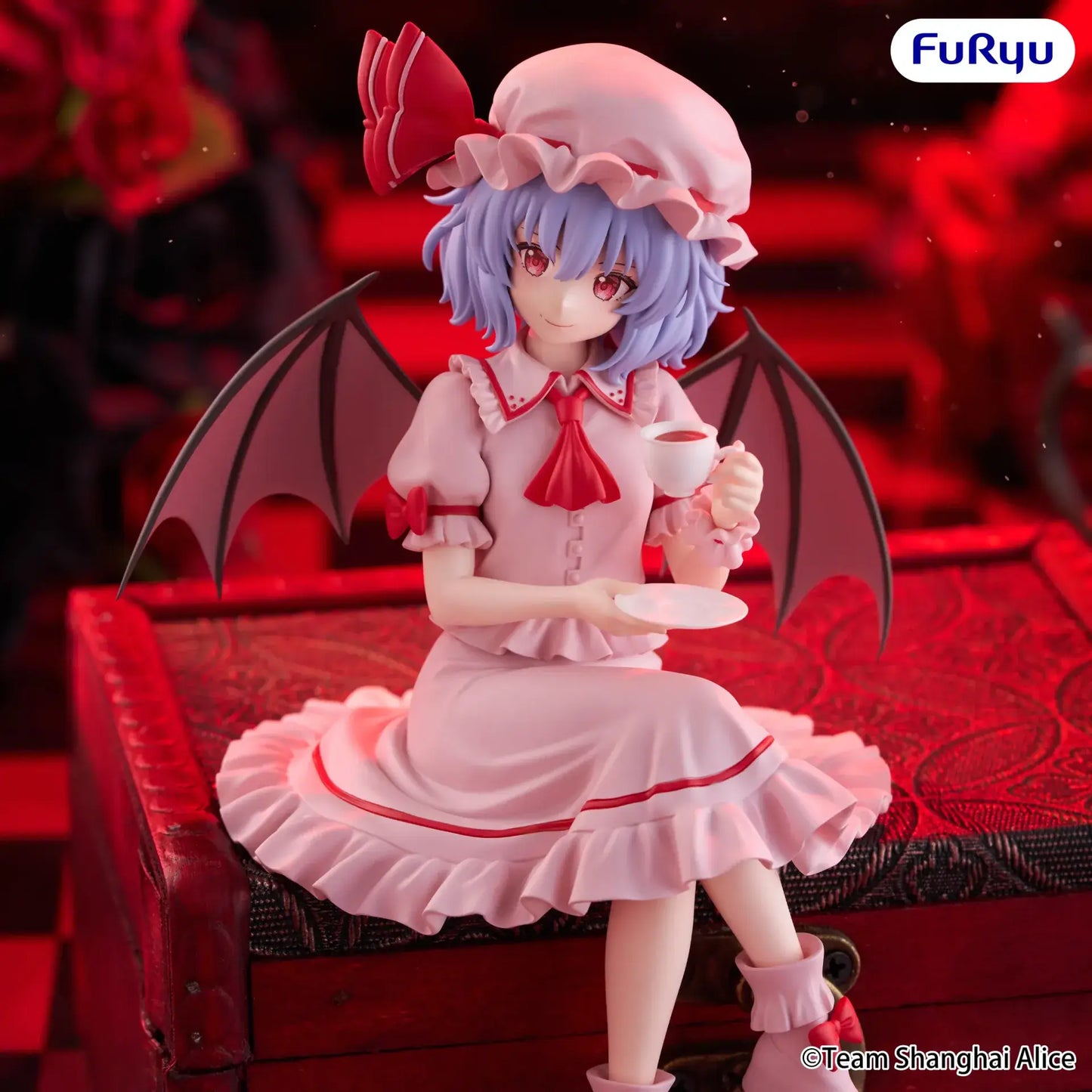 Touhou Project Noodle Stopper PVC Statue Remilia Scarlet 13 cm - AniMuchuu