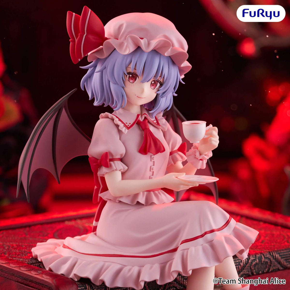 Touhou Project Noodle Stopper PVC Statue Remilia Scarlet 13 cm - AniMuchuu