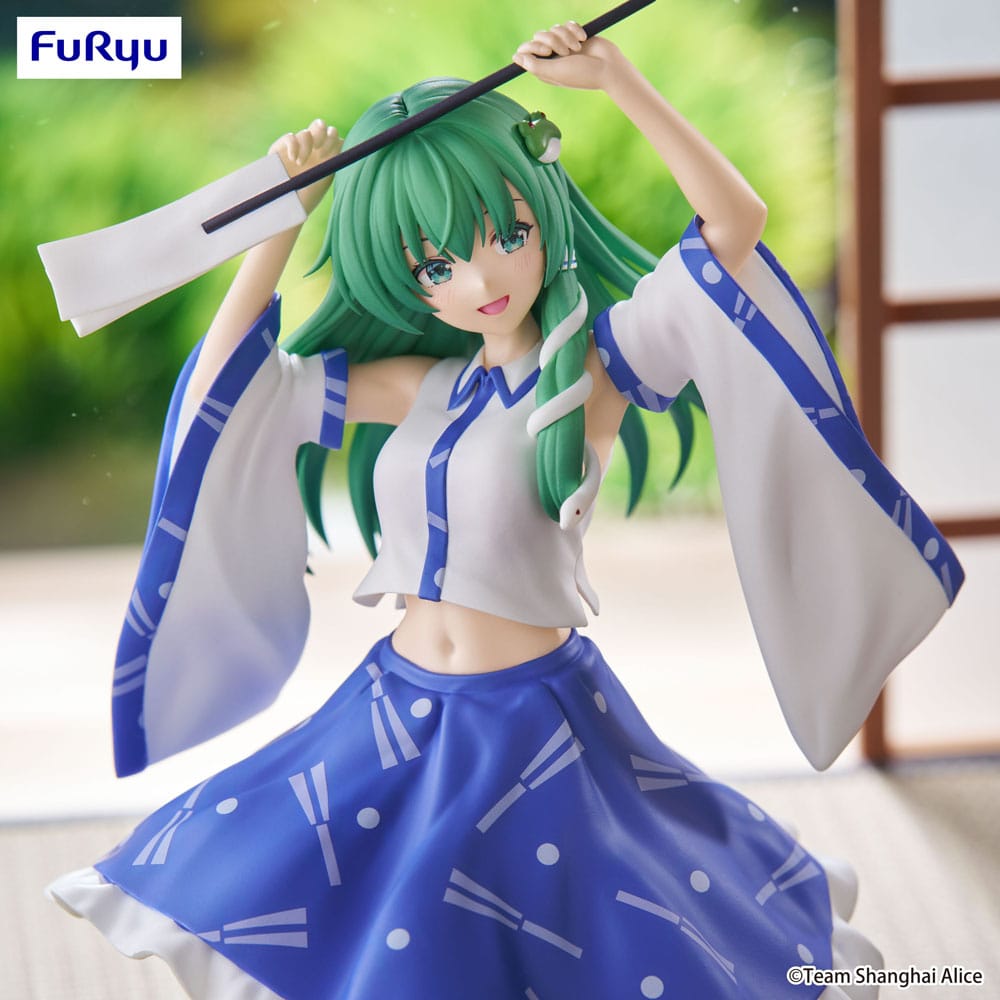 Touhou Project Noodle Stopper PVC Statue Sanae Kochiya 13 cm - AniMuchuu