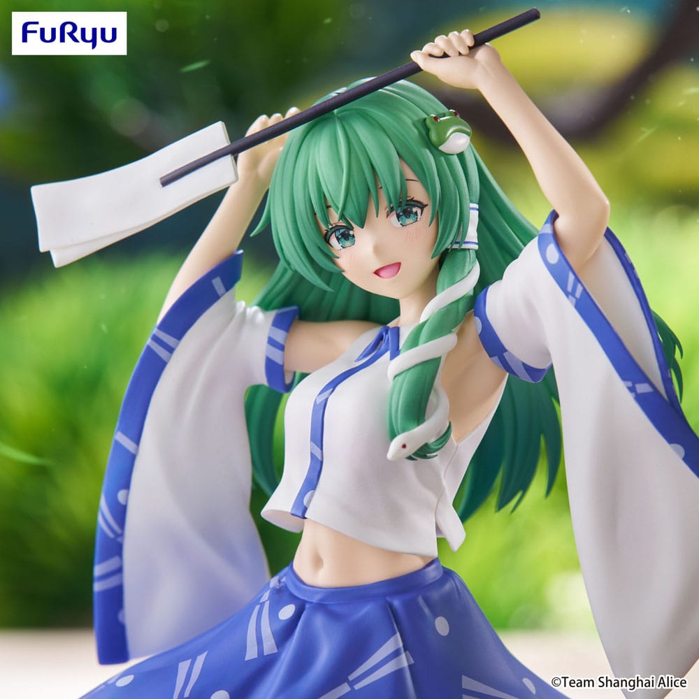 Touhou Project Noodle Stopper PVC Statue Sanae Kochiya 13 cm - AniMuchuu