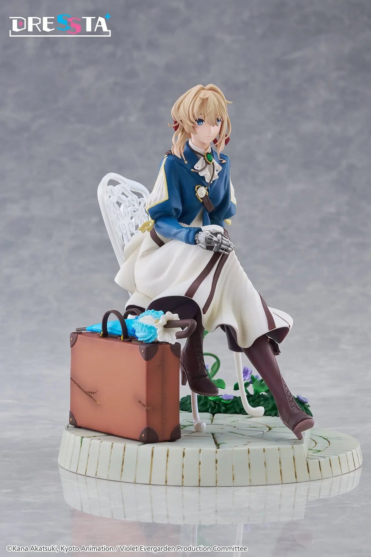Violet Evergarden Dressta PVC Figure Violet Evergarden 17 cm - AniMuchuu