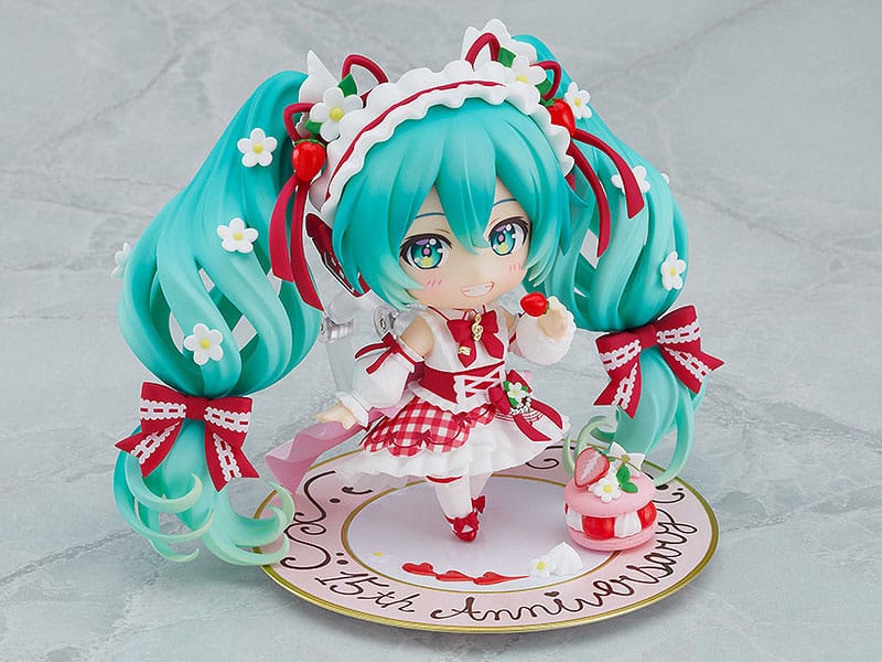 Vocaloid Nendoroid Action Figure Hatsune Miku 15th Anniversary Ver. 10 cm - AniMuchuu
