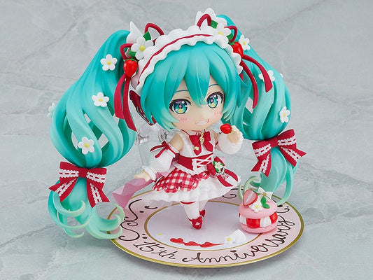 Vocaloid Nendoroid Action Figure Hatsune Miku 15th Anniversary Ver. 10 cm - AniMuchuu