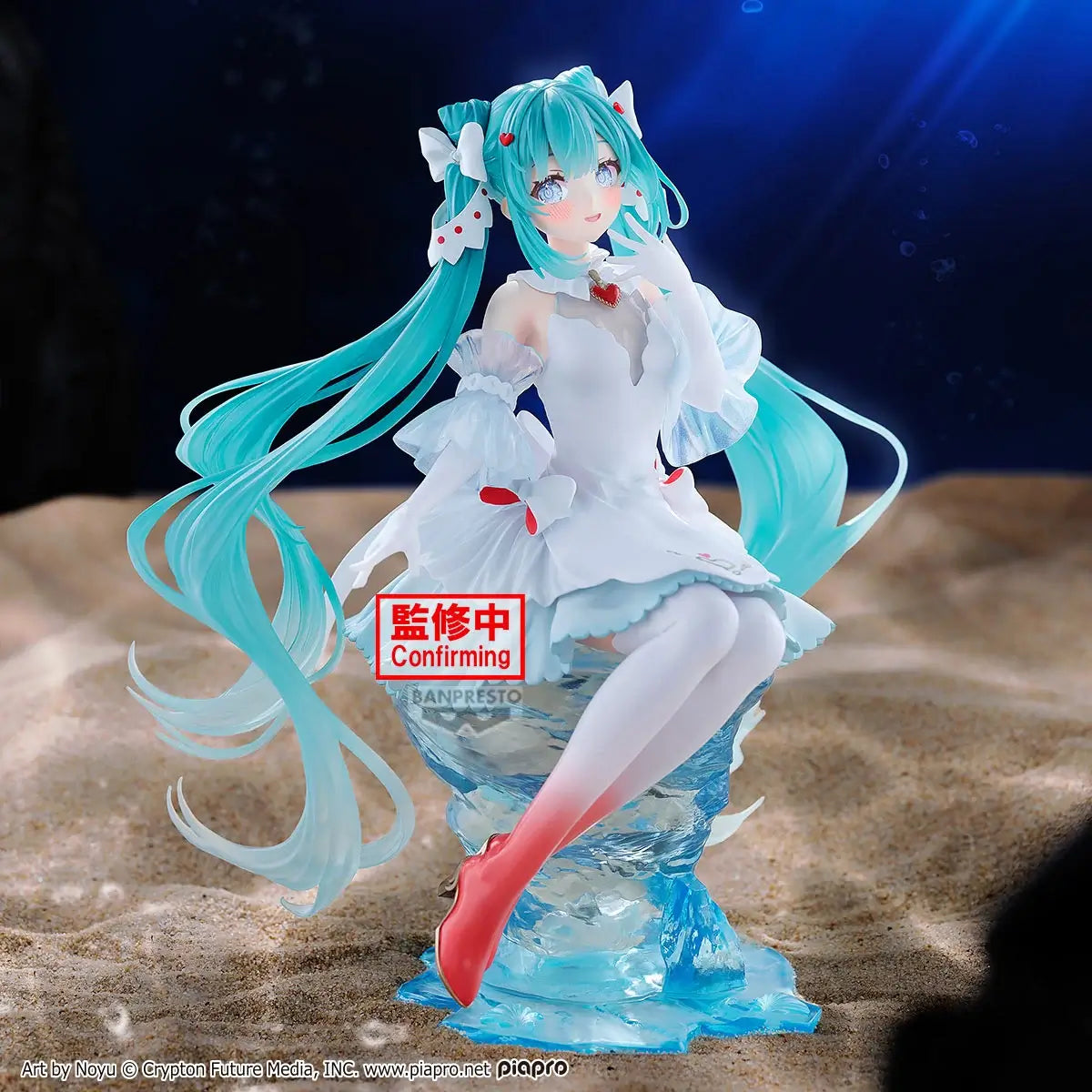 Vocaloid Clearluxe PVC Statue Miku Hatsune (Clione) 25 cm - AniMuchuu