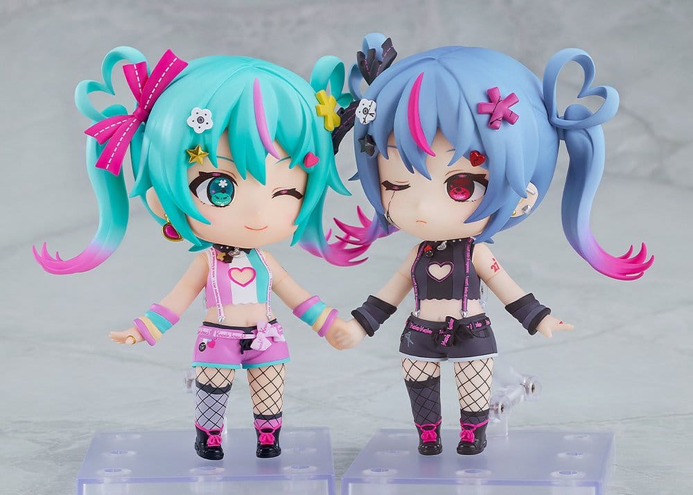 Vocaloid PVC Statue Nendoroid Hatsune Miku: DecoMiku (Darkness) 10 cm - AniMuchuu