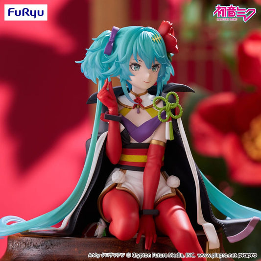 Hatsune Miku Noodle Stopper PVC Statue Flower Fairy Camellia 15 cm - AniMuchuu