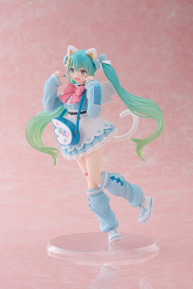 Vocaloid PVC Statue Hatsune Miku Fashion Fancy Ver. 18 cm - AniMuchuu