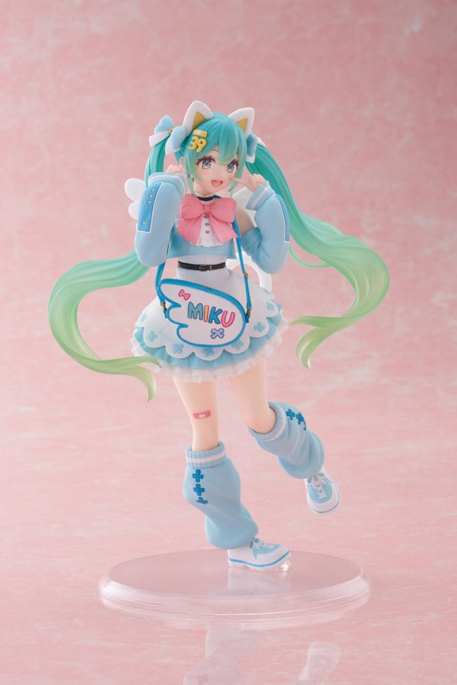 Vocaloid PVC Statue Hatsune Miku Fashion Fancy Ver. 18 cm - AniMuchuu