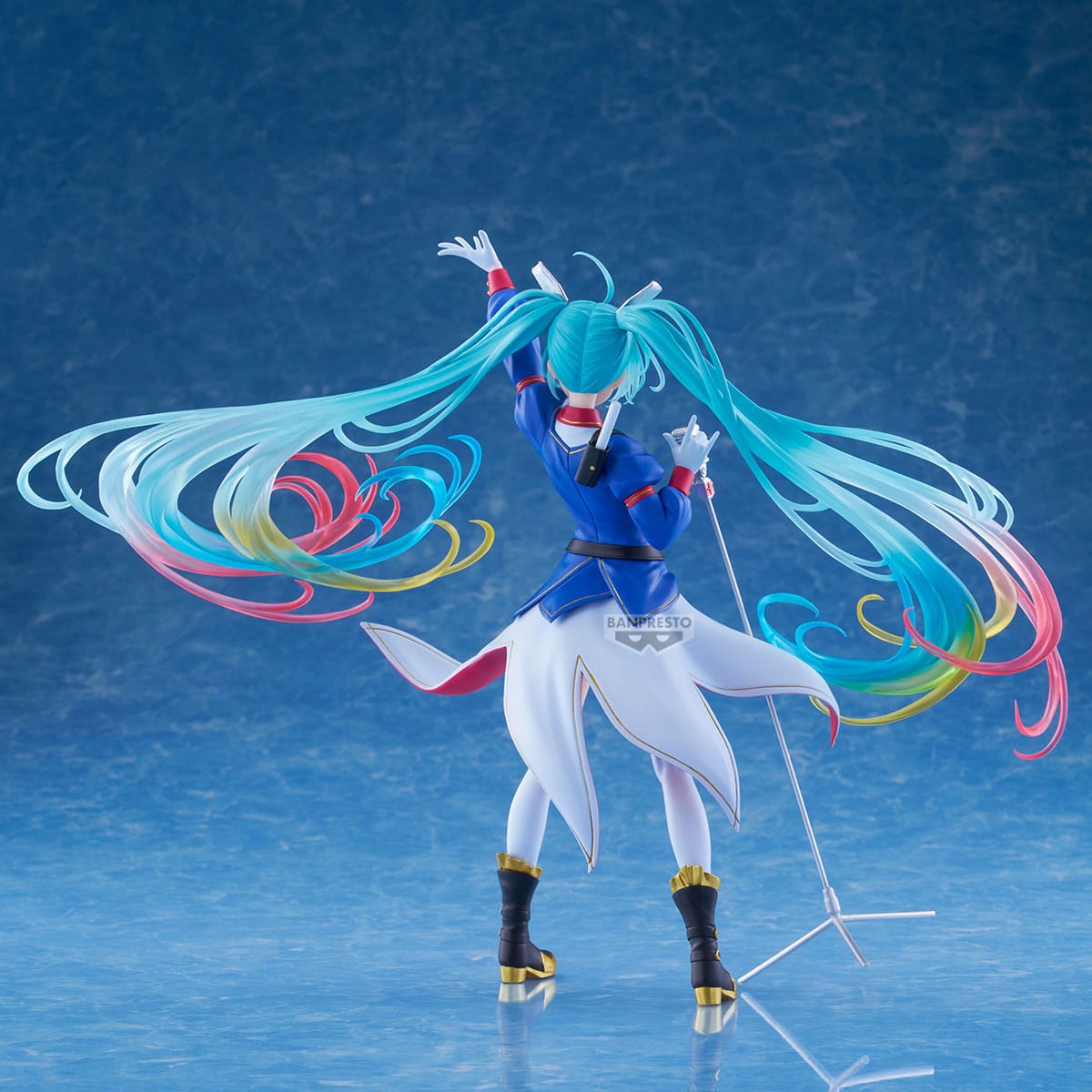 Gundam X Miku Banpresto Evolve PVC Statue Hatsune Miku Figure 21 cm - AniMuchuu