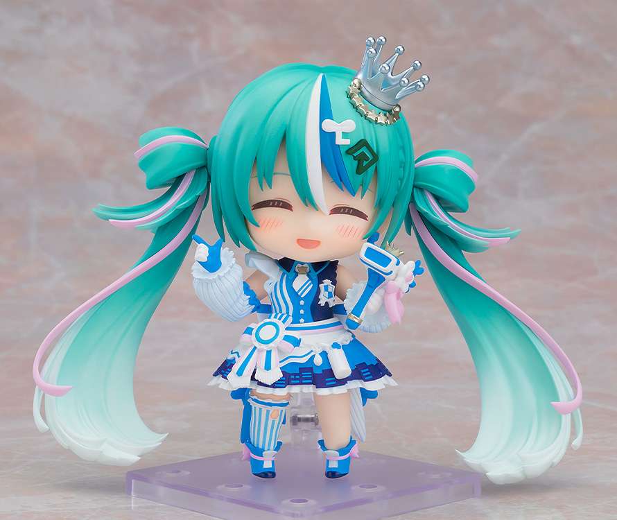 Vocaloid Nendoroid Action Figure Lawson's 50th anniversary Miku 10 cm - AniMuchuu