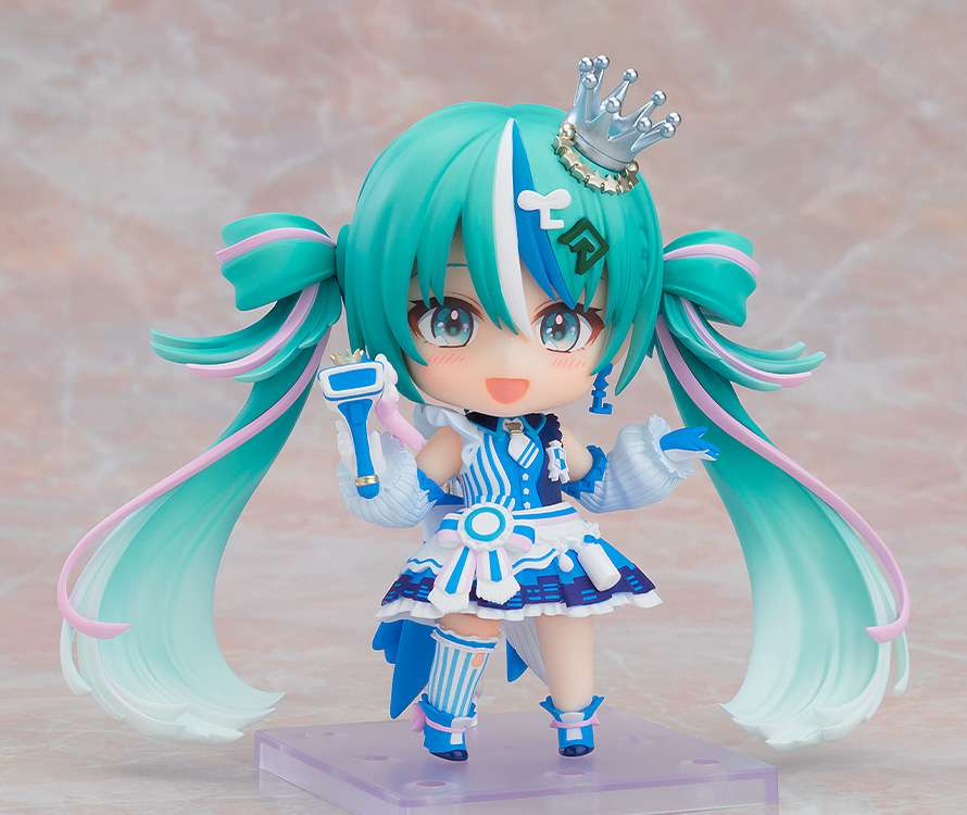 Vocaloid Nendoroid Action Figure Lawson's 50th anniversary Miku 10 cm - AniMuchuu