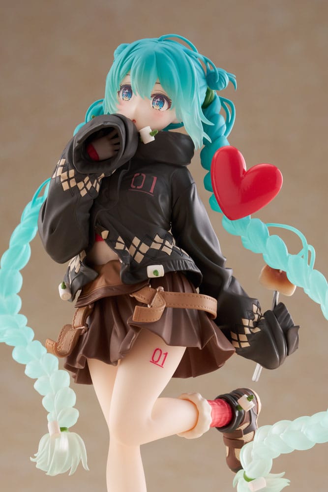 Hatsune Miku PVC Statue Hatsune Fashion Outdoor Spring Ver. 18 cm - AniMuchuu