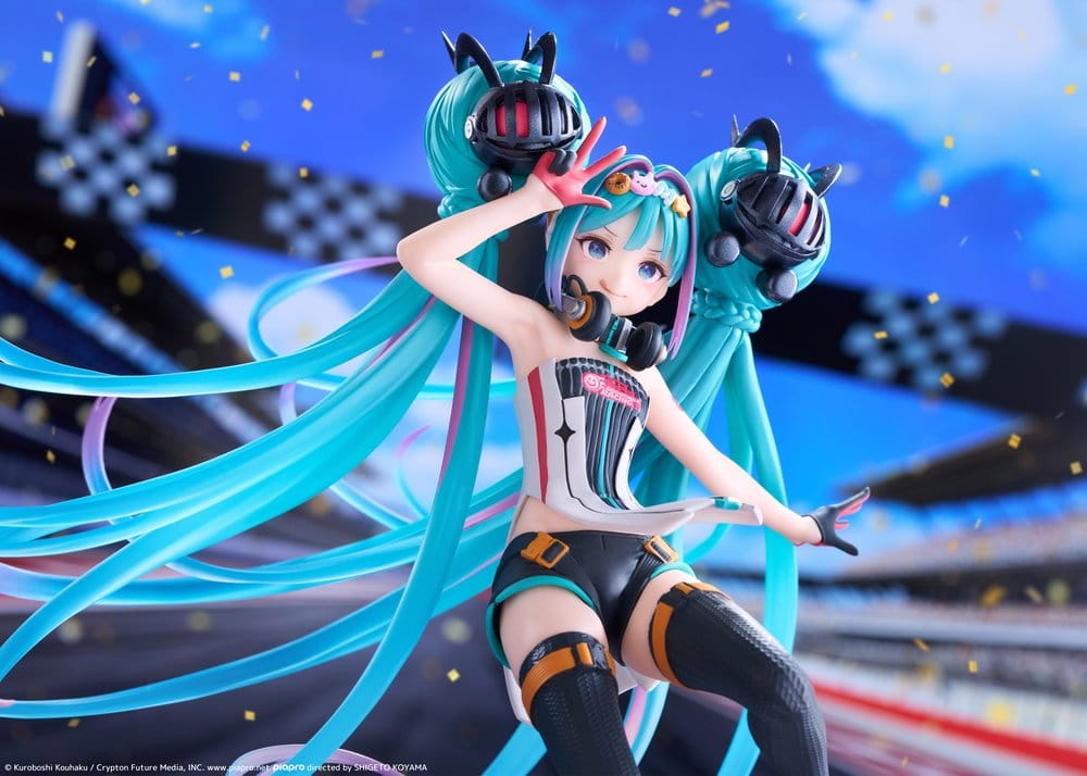 Hatsune Miku Taito Kuji PVC Figure Racing Miku 2026 Ver. Original 18 cm - AniMuchuu