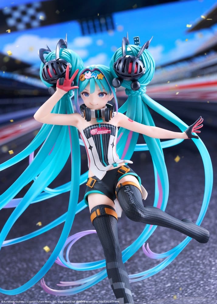 Hatsune Miku Taito Kuji PVC Figure Racing Miku 2026 Ver. Original 18 cm - AniMuchuu