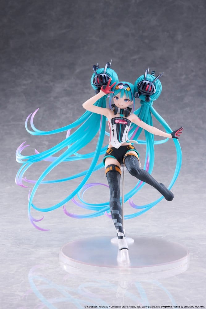 Hatsune Miku Taito Kuji PVC Figure Racing Miku 2026 Ver. Original 18 cm - AniMuchuu