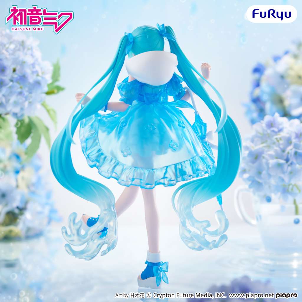 Vocaloid Trio-Try-iT PVC Statue Hatsune Miku Rainy Dance 19 cm - AniMuchuu