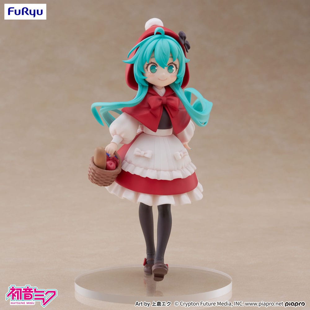Vocaloid Desktop Fairy PVC Statue Hatsune Miku Little Red Riding Hood 16 cm - AniMuchuu