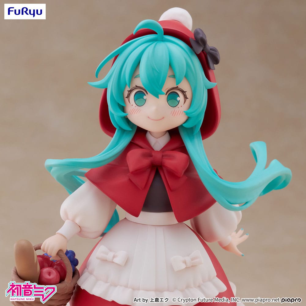 Vocaloid Desktop Fairy PVC Statue Hatsune Miku Little Red Riding Hood 16 cm - AniMuchuu