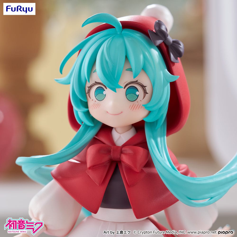Vocaloid Desktop Fairy PVC Statue Hatsune Miku Little Red Riding Hood 16 cm - AniMuchuu