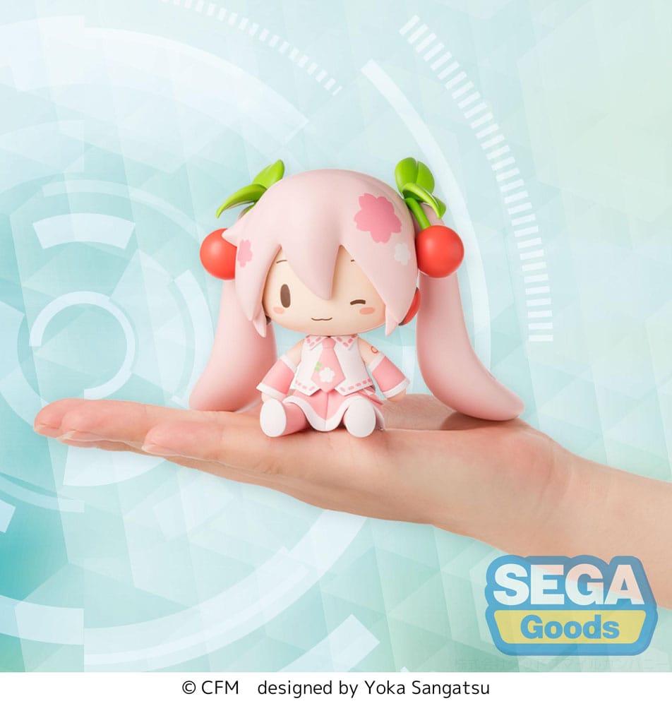 Hatsune Miku - Fuwa Petit Chibi Figure Sakura Miku 8 cm - AniMuchuu