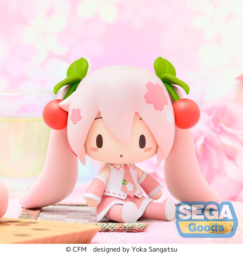 Hatsune Miku - Fuwa Petit Chibi Figure Sakura Miku 8 cm - AniMuchuu