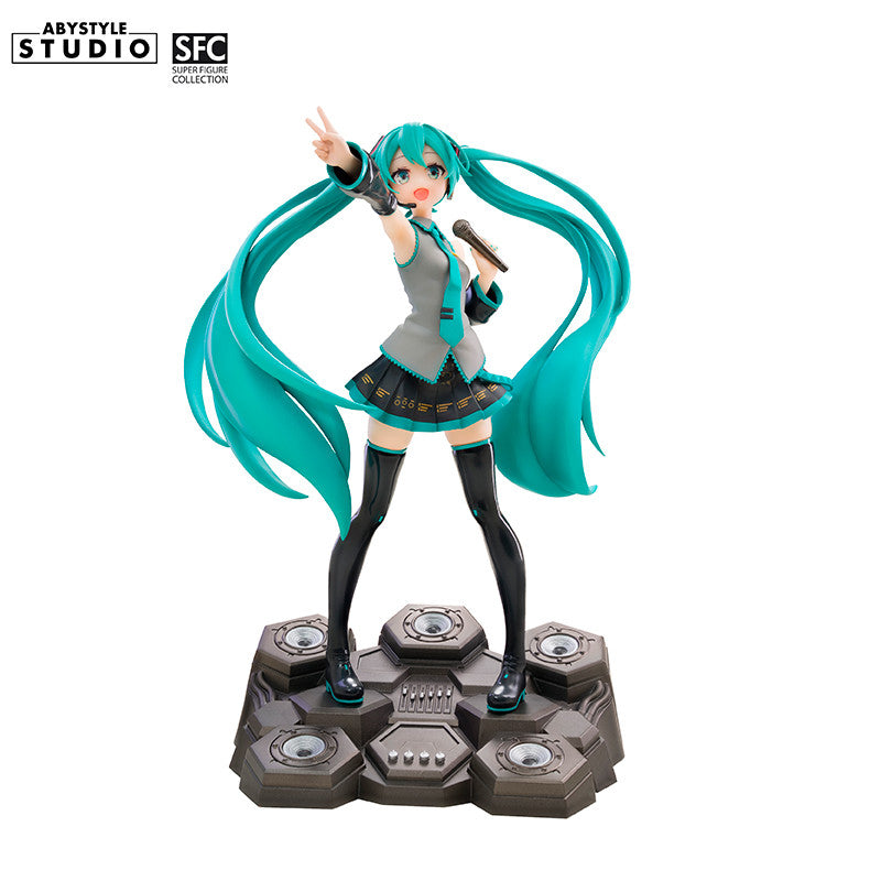 Vocaloid Super Figure Collection PVC Figure Hatsune Miku 18 cm - AniMuchuu