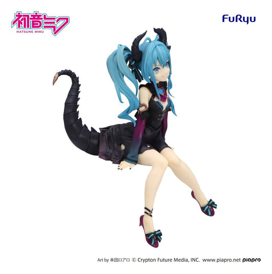 Vocaloid Noodle Stopper PVC Figure Hatsune Miku Villain 16 cm - AniMuchuu