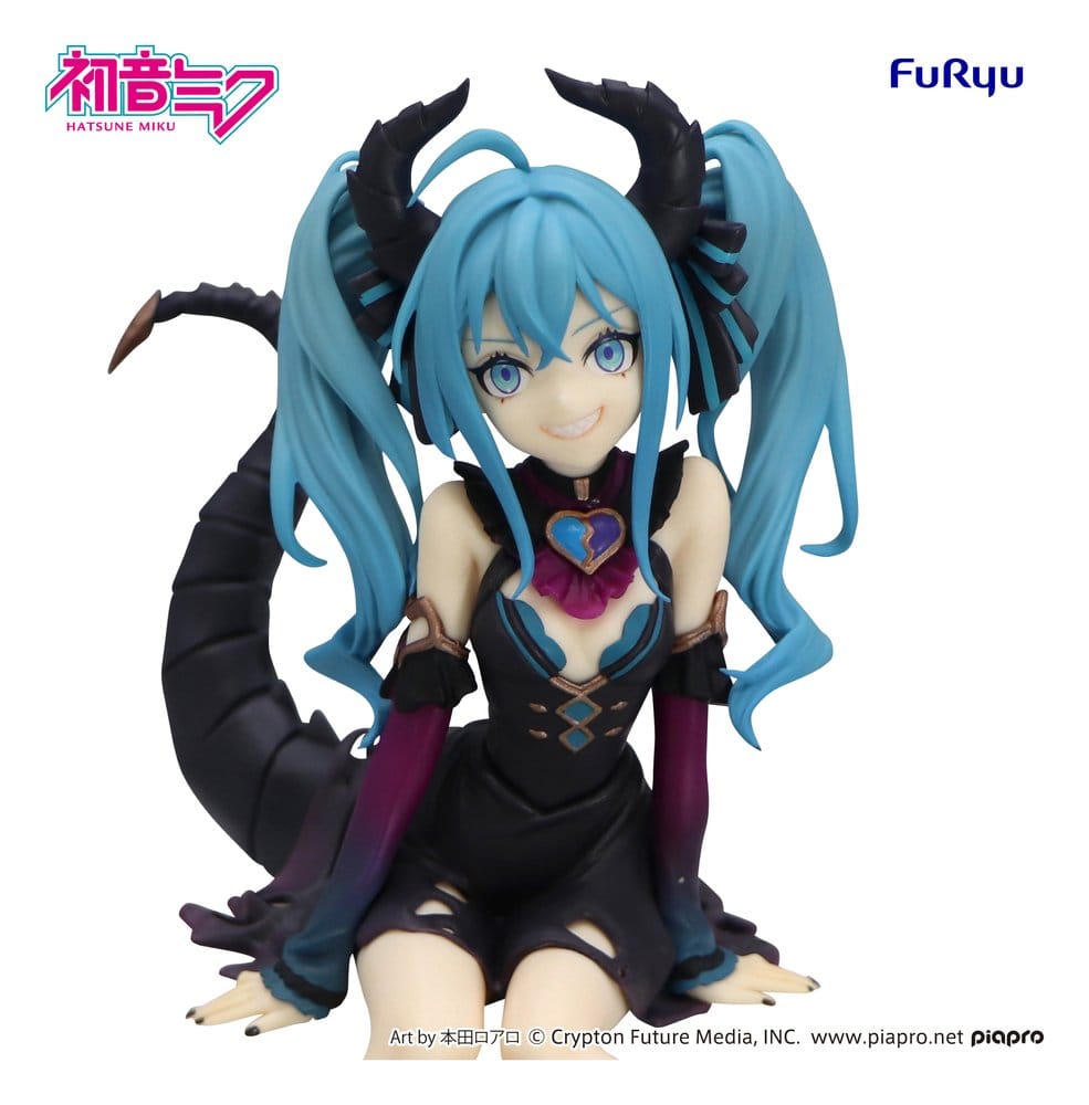 Vocaloid Noodle Stopper PVC Figure Hatsune Miku Villain 16 cm - AniMuchuu