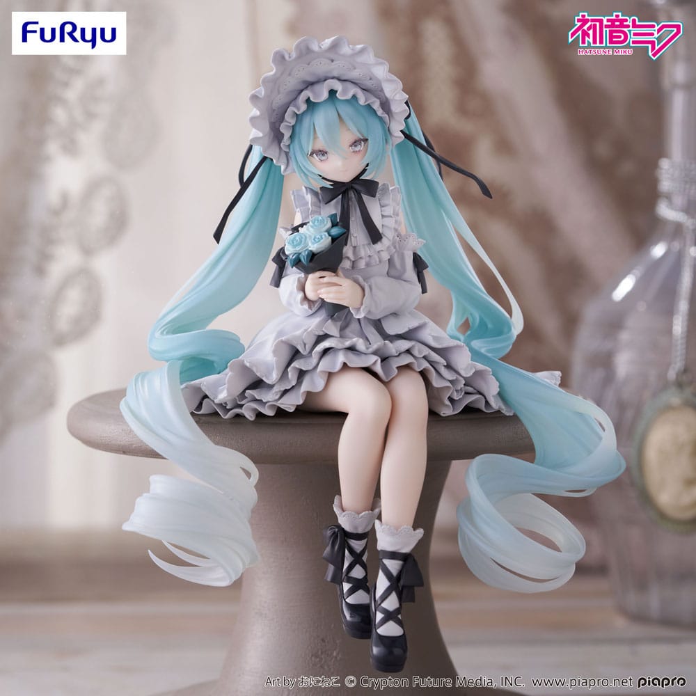 Hatsune Miku Noodle Stopper PVC Statue Vintage Doll Style 15 cm - AniMuchuu