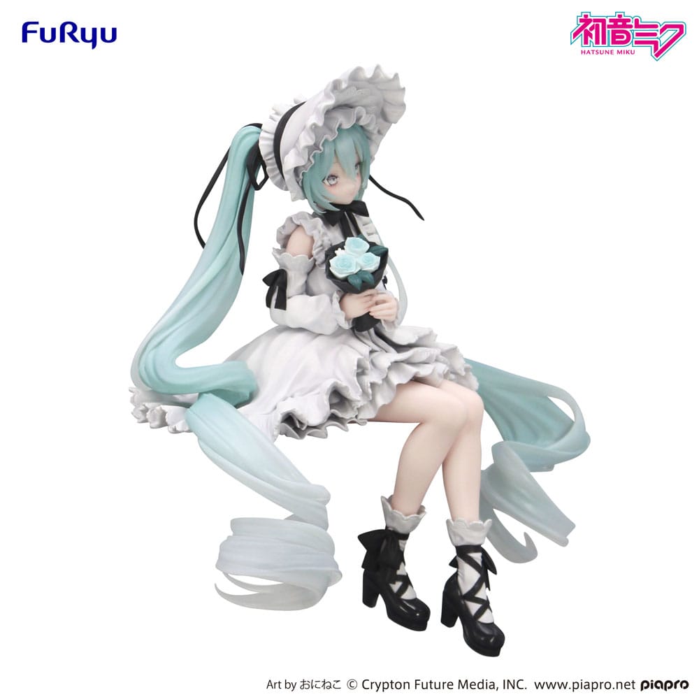 Hatsune Miku Noodle Stopper PVC Statue Vintage Doll Style 15 cm - AniMuchuu
