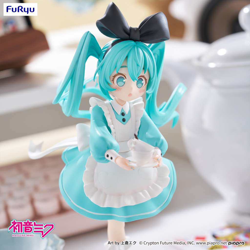Vocaloid Desktop Fairy PVC Statue Hatsune Miku Wonderland 16 cm - AniMuchuu