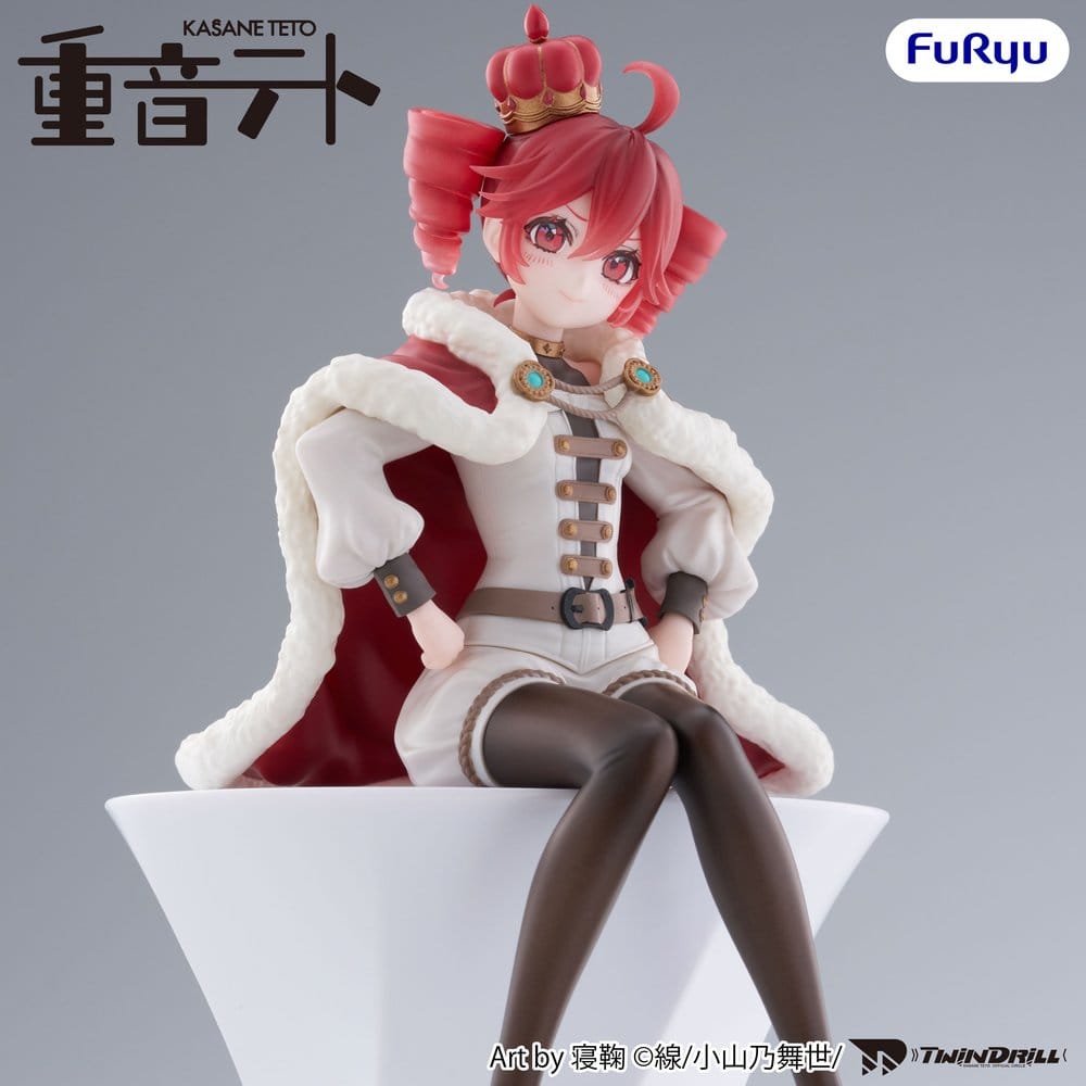 Vocaloid Noodle Stopper PVC Statue Kasane Teto King Ver. 15 cm - AniMuchuu