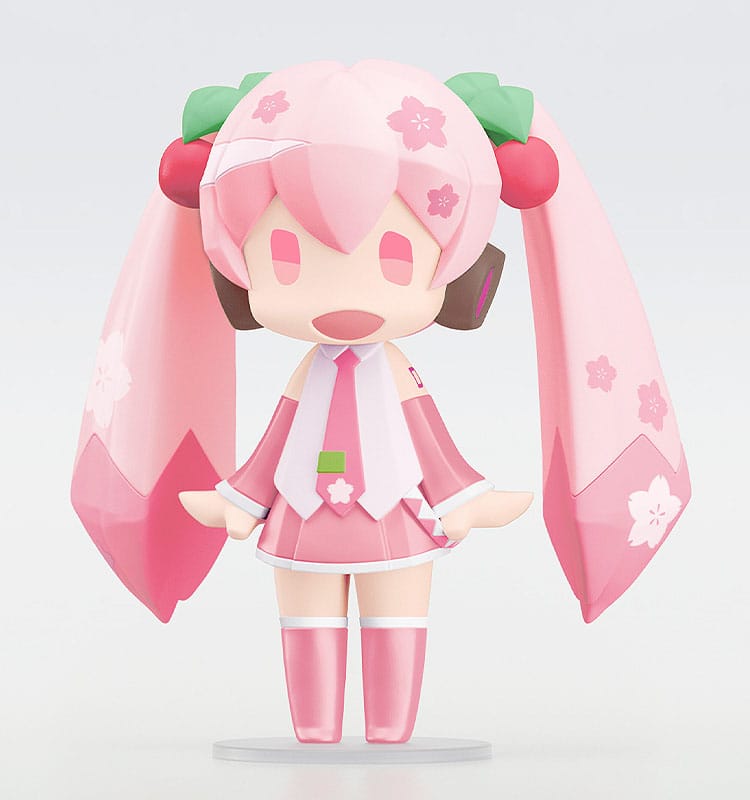Hatsune Miku HELLO! GOOD SMILE Action Figure Sakura Miku 10 cm