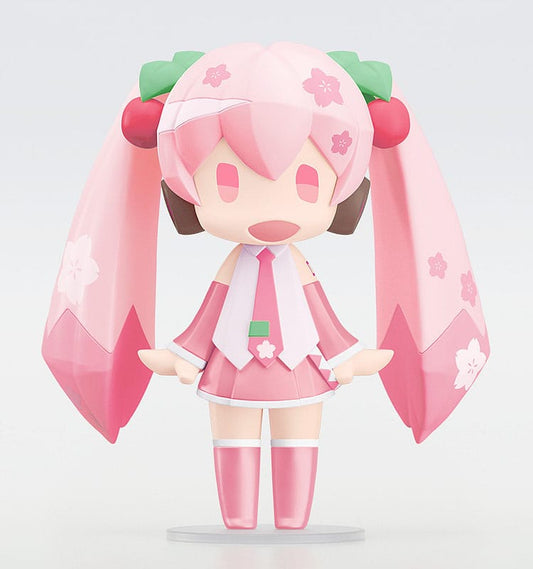 Hatsune Miku HELLO! GOOD SMILE Action Figure Sakura Miku 10 cm - AniMuchuu
