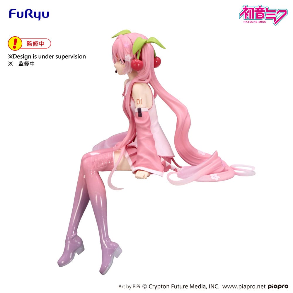 Vocaloid Noodle Stopper PVC Statue Sakura Miku 2026 14 cm - AniMuchuu