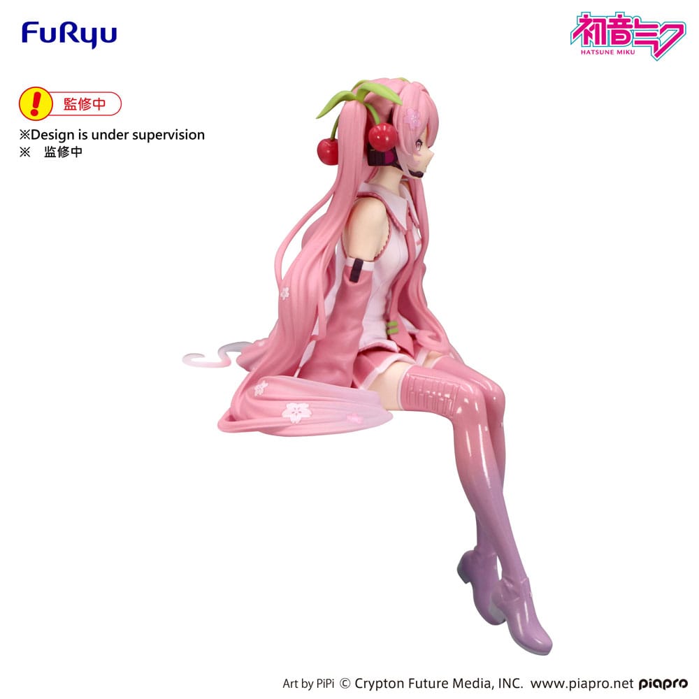 Vocaloid Noodle Stopper PVC Statue Sakura Miku 2026 14 cm - AniMuchuu