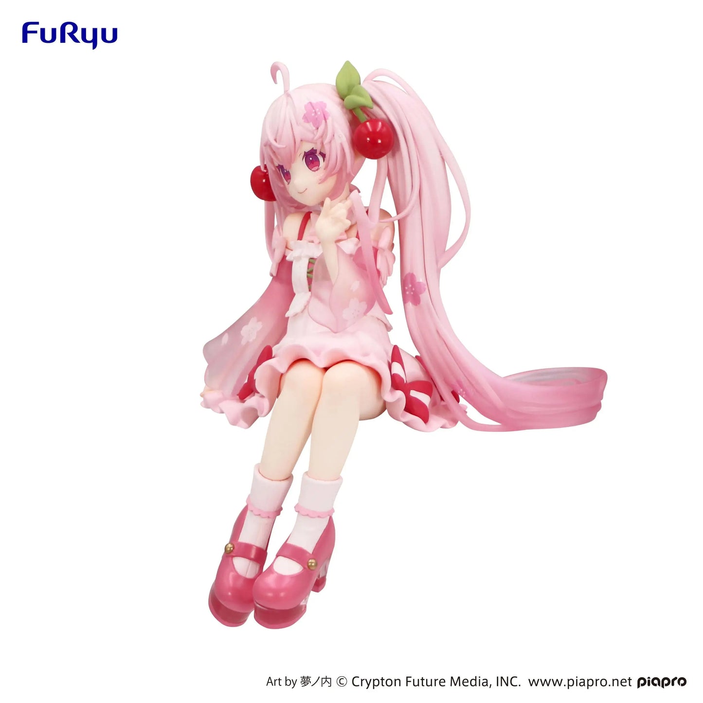 Hatsune Miku Noodle Stopper PVC Statue Sakura Miku 2025 14 cm - AniMuchuu